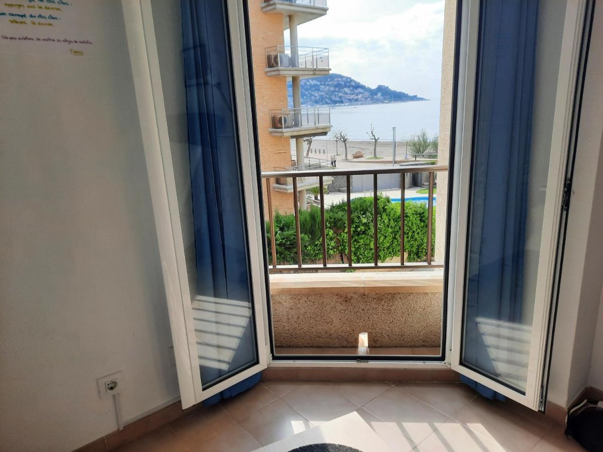 Appartement Castell Joncar,30 M De La Playa, 1Era Linea De Mar, Vista Al Mar à Roses Extérieur photo