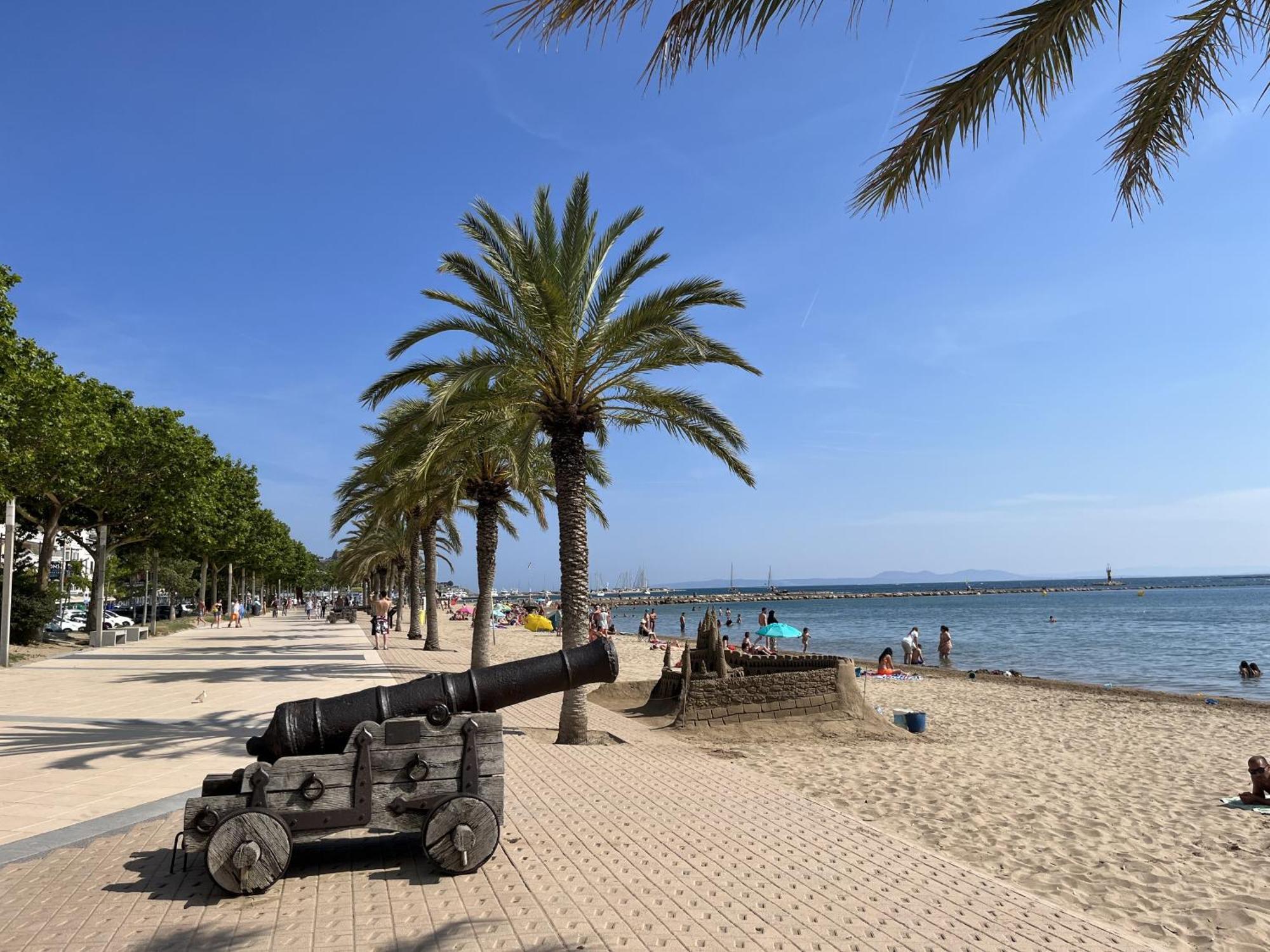 Appartement Castell Joncar,30 M De La Playa, 1Era Linea De Mar, Vista Al Mar à Roses Extérieur photo